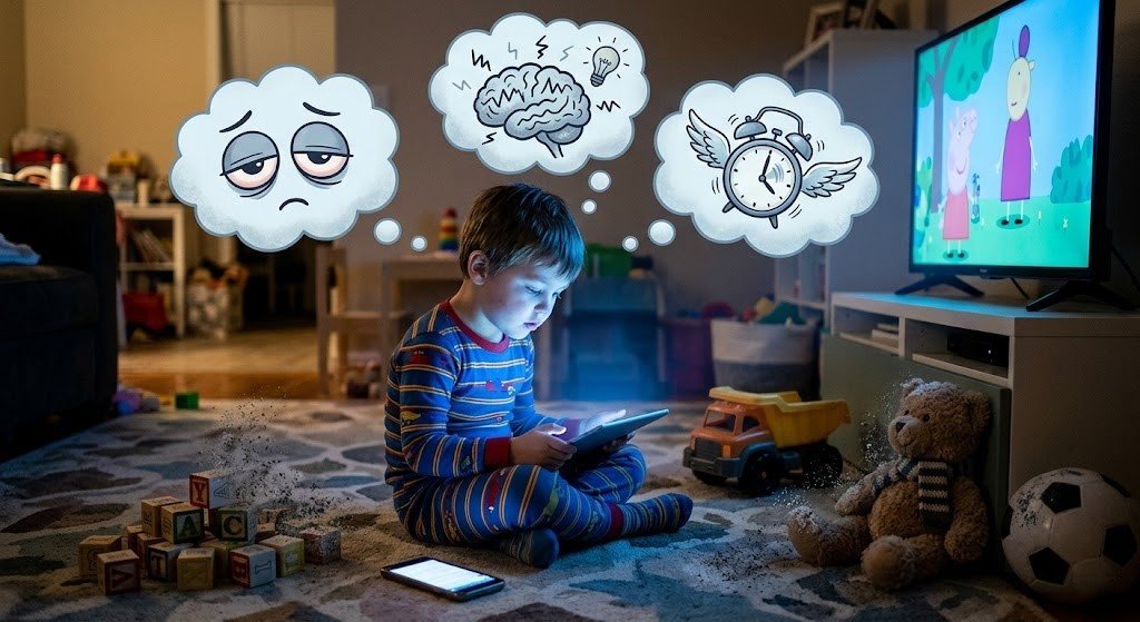 Effects of screen time on children