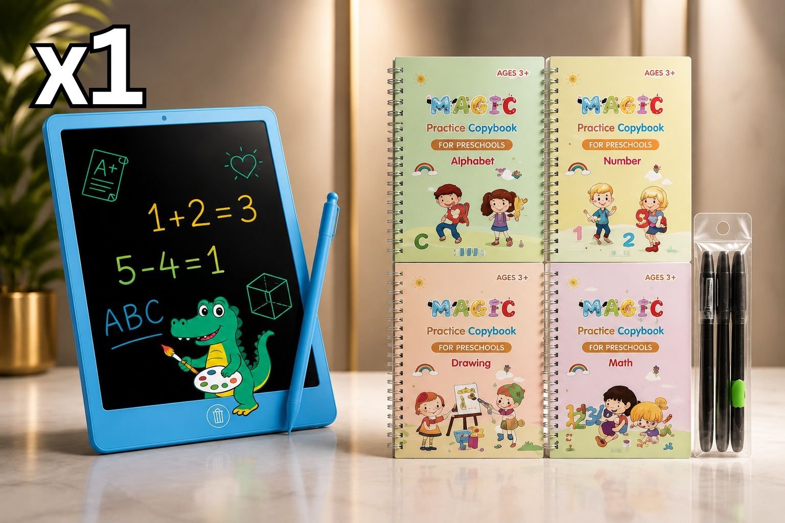 1 Pack Book Tablet