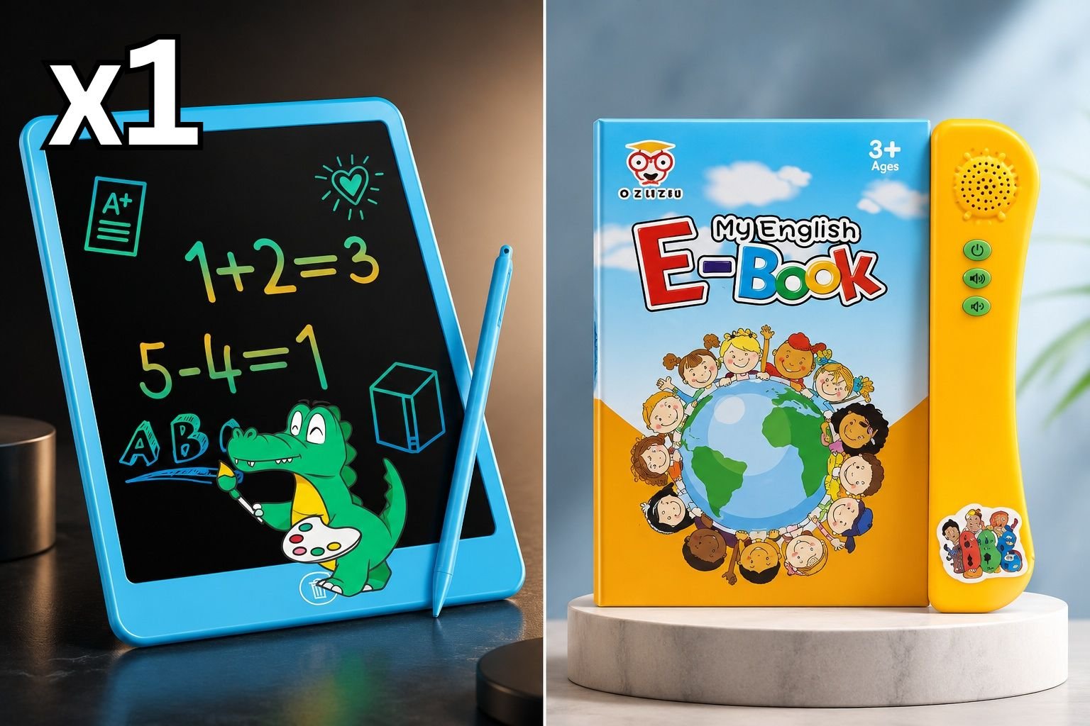1 Pack Ebook Tablet