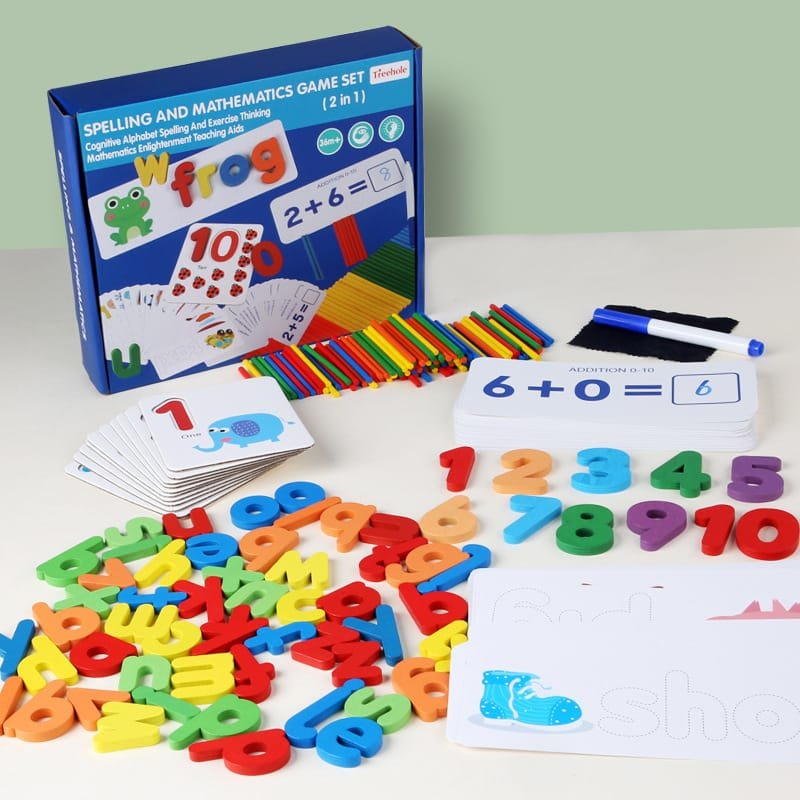 A full foundation in one box - Spelling and Mathematics